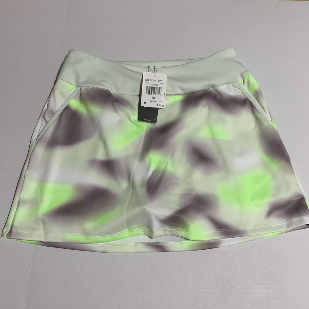 Adidas Ultimate365‎ Printed Crystal Jade Skort Women Size M